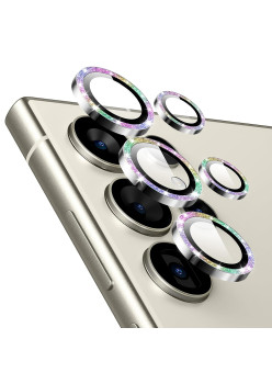 Folie Camera Foto compatibila Samsung Galaxy S24 Ultra, Lens Pro, Rhinestone