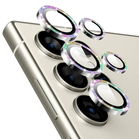 Folie Camera Foto compatibila Samsung Galaxy S24 Ultra, Lens Pro, Rhinestone