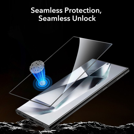 Folie pentru Samsung Galaxy S24 Ultra ESR Screen Shield, Clear