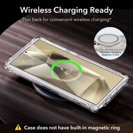 Husa pentru Samsung Galaxy S24 Ultra ESR Shock Armor Kickstand, Clear