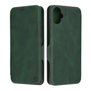 Husa tip carte pentru Samsung Galaxy A05, Techsuit, Inchidere Magnetica, Green