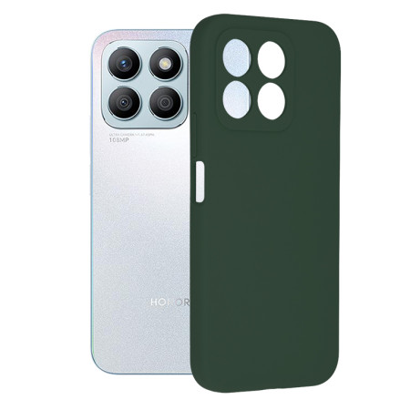 Husa de telefon compatibila Honor X8b, Tech Microfibra, Camera Extra Pro, Dark Green