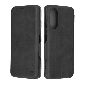 Husa tip carte pentru Honor X5 Plus, Techsuit, Inchidere Magnetica, Black
