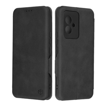 Husa tip carte pentru Honor 100, Techsuit, Inchidere Magnetica, Black