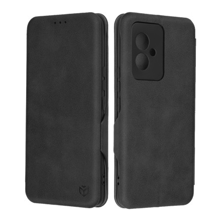 Husa tip carte pentru Honor 100, Techsuit, Inchidere Magnetica, Black