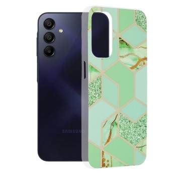 Husa pentru Samsung Galaxy A15, Slim Series, Green Hex