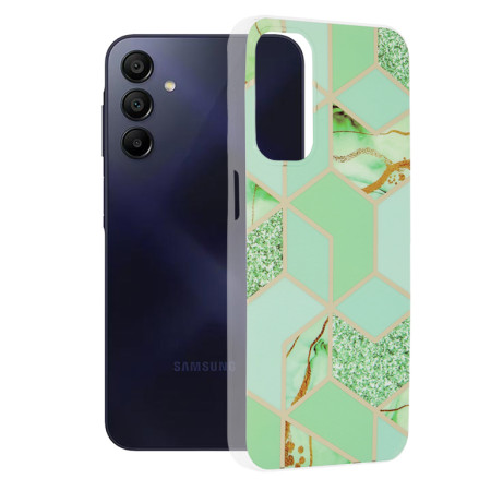 Husa pentru Samsung Galaxy A15, Slim Series, Green Hex