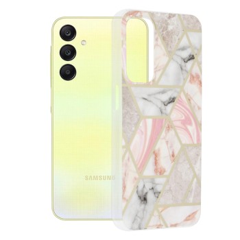 Husa compatibila Samsung Galaxy A25, Slim Series, Pink Hex