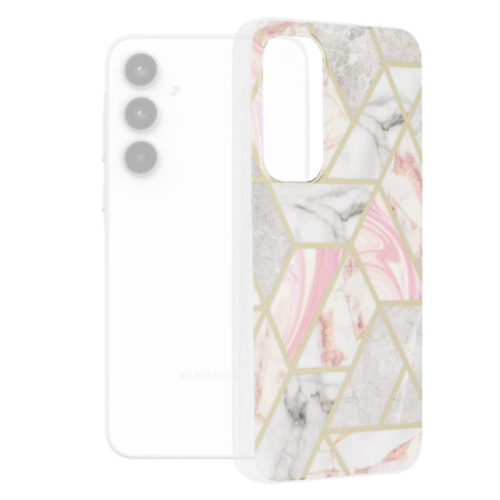 Husa compatibila Samsung Galaxy A35, Slim Series, Pink Hex