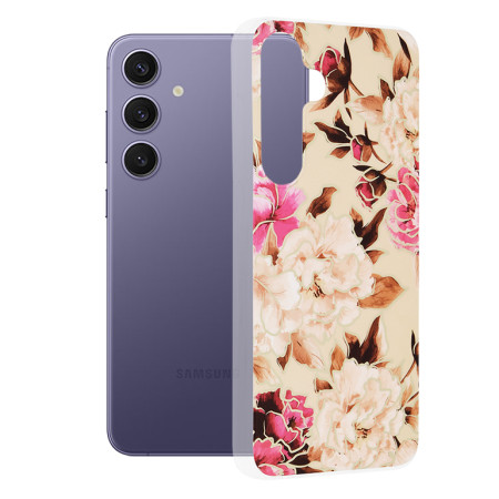 Husa pentru Samsung Galaxy S24 Plus, Slim Series, Mary Berry Nude