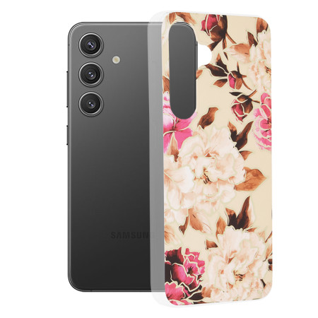 Husa pentru Samsung Galaxy S24, Slim Series, Mary Berry Nude