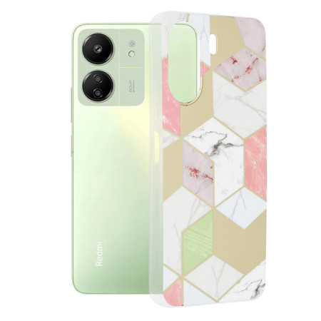 Husa compatibila Xiaomi Redmi 13C 4G / Poco C65, Slim Series, Purple Hex