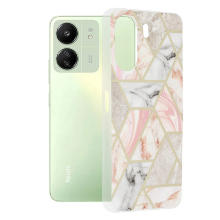 Husa compatibila Xiaomi Redmi 13C 4G / Poco C65, Slim Series, Pink Hex