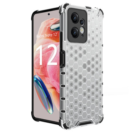 Husa antisoc compatibila Xiaomi Redmi Note 12 4G, Honeycomb AirBag, Gri