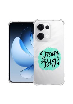 Husa Antisoc pentru Oppo Reno13, AirBag PRO, Clear, Dream Big