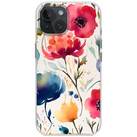 Husa personalizata pentru Apple iPhone 13, MagSafe Atasare Magnetica, Antisoc, Model Floral 3
