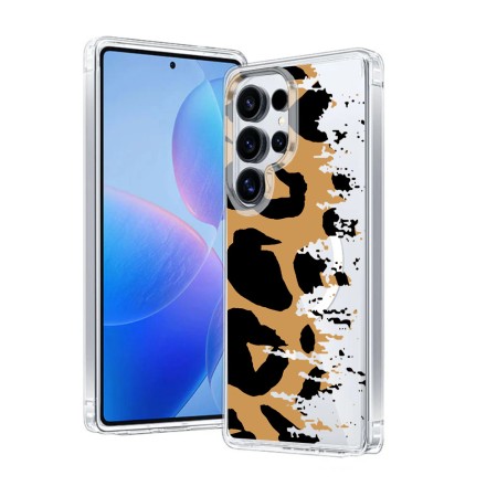 Husa pentru Samsung Galaxy S25 Ultra, Atasare Magnetica, MagSafe, Pattern Skin 07, Clear