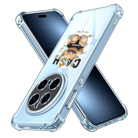 Husa Antisoc pentru Honor Magic7 Pro - AirBag TPU, Colțuri Ranforsate - Cash is King