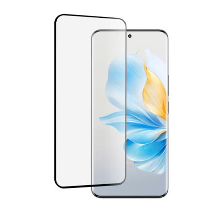 Folie de sticla compatibila Honor 100, 3D, DD Protectie Profesionala, Adeziv Complet, Negru