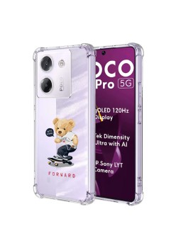 Husa Antisoc pentru Xiaomi Poco M7 Pro 5G - AirBag TPU, Colțuri Ranforsate - Let’s Move Forward