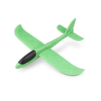 Avion Planor Polistiren 47 cm, Verde – Jucarie Outdoor pentru Copii 3+