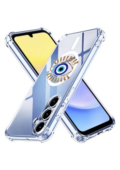 Husa Antisoc pentru Samsung Galaxy A16 - AirBag Magsafe, 4 Colțuri Ranforsate - Evil Eye Sun
