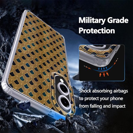 Husa pentru Samsung Galaxy S25 Edge, magnetica compatibila MagSafe, Cobalt18, protectie completa anti soc
