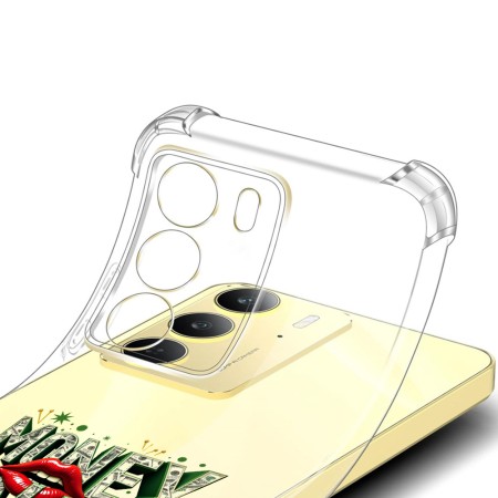 Husa Antisoc pentru Realme 14x - AirBag TPU, Colțuri Ranforsate - Money Talks 