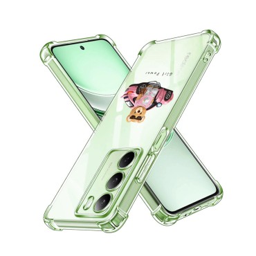 Husa Antisoc pentru Realme 14x - AirBag TPU, Colțuri Ranforsate - Girl Power