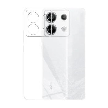 Husa Silicon compatibila Xiaomi Redmi Note 13 4G, Pastreaza Originalitatea, Transparent 
