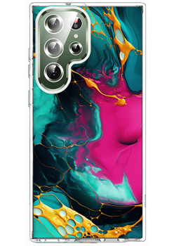 Husa pentru Samsung Galaxy S25 Ultra, Atasare Magnetica, MagSafe, Neons and Brights 22