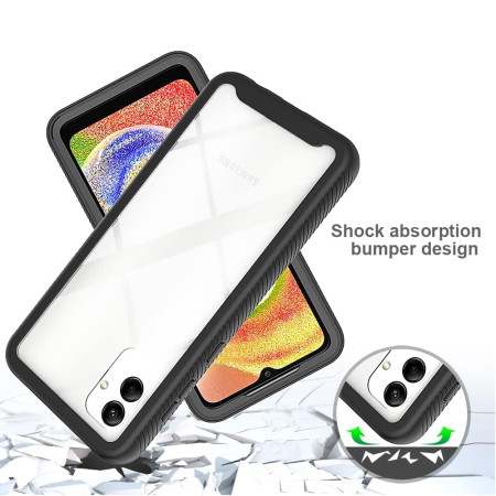 Husa 360 DefencePro compatibila Samsung Galaxy A05, Black