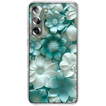 Husa personalizata pentru Samsung Galaxy S24, MagSafe Flower Medley 8