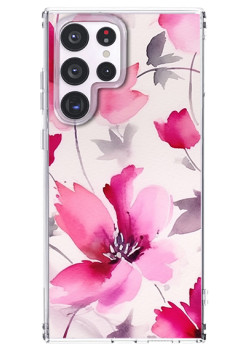 Husa pentru Samsung Galaxy S25 Ultra, Atasare Magnetica, MagSafe, Model Floral 6