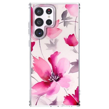 Husa pentru Samsung Galaxy S25 Ultra, Atasare Magnetica, MagSafe, Model Floral 6