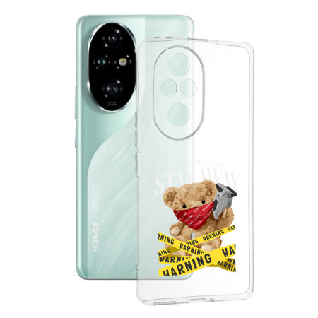 Husa Transparenta TPU pentru Honor 200 Pro, Leave Me Alone, Ultra-Slim, Protectie Completa