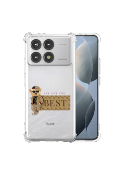 Husa Antisoc pentru Xiaomi Poco F6 Pro, AirBag PRO, Transparent, Best