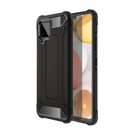 Husa compatibila cu Samsung Galaxy A42 5G, Hybrid Armor, HTP®, Negru