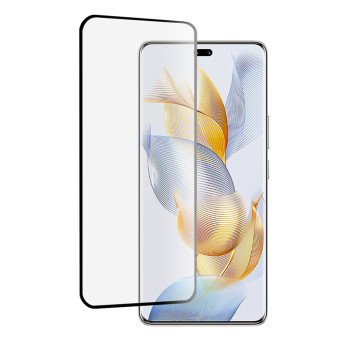 Folie de sticla securizata compatibila Honor 90 Pro, 9D, DD Protectie Profesionala, Adeziv Complet, Transparent
