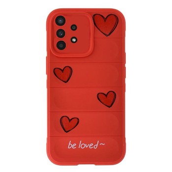 Husa compatibila cu Samsung Galaxy A33, Personalizata Shockproof Rugged, Camera Protect, Rosu