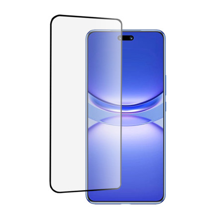 Folie de sticla pentru Huawei nova 12 Pro, DD Protectie Profesionala, Adeziv Complet, Negru