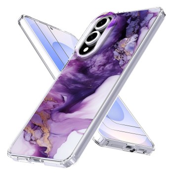 Husa magnetica compatibila MagSafe pentru Samsung Galaxy S25 Edge, LC65, protectie completa anti soc