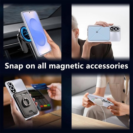 Husa pentru Samsung Galaxy S25 Edge, magnetica compatibila MagSafe, You can do IT, protectie completa anti soc