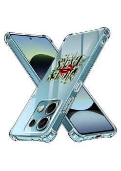 Husa Antisoc pentru Xiaomi Redmi Note 14S - AirBag TPU, Colțuri Ranforsate - Money Talks 