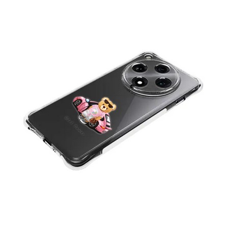 Husa Antisoc pentru Oppo Find X8 Pro, AirBag PRO, Transparent, Girl Power
