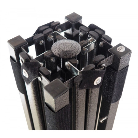 Cadru metalic pentru cort, Pliabil, Tip Pavilion, Instalare usoara, 3 x 6 m, Negru
