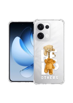 Husa Antisoc pentru Oppo Reno13, AirBag PRO, Clear, Help Others