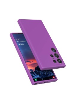 Husa pentru Samsung Galaxy S25 Ultra - SoftFlex, Microfibra in interior, Purple