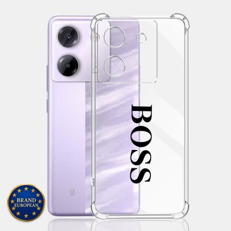 Husa Antisoc pentru Xiaomi Poco M7 Pro 5G - AirBag TPU, Colțuri Ranforsate - Boss 