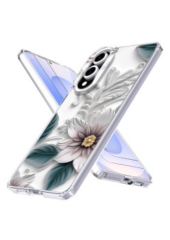 Husa pentru Samsung Galaxy S25 Edge, Atasare Magnetica, MagSafe, 3D Flower Medley 16